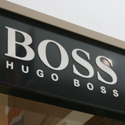 hugo boss sign